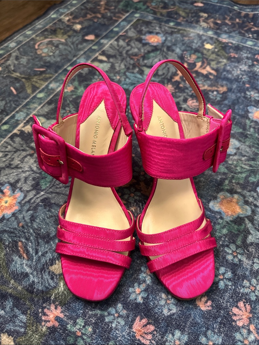 Antonio Melani Vaidenia Skippie Pink Heels